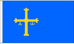 Asturias Table Flags